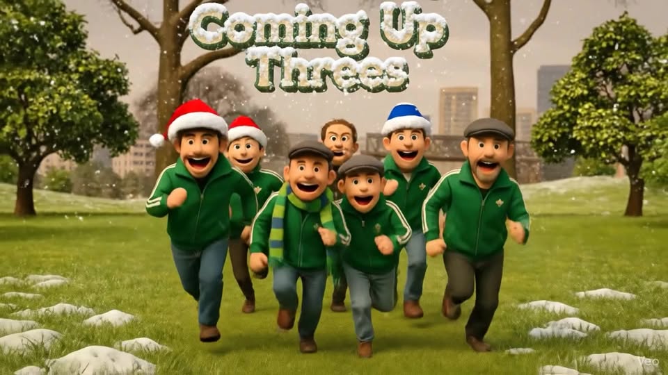 Coming Up Threes Holiday Show at Kells 2nd Ave!