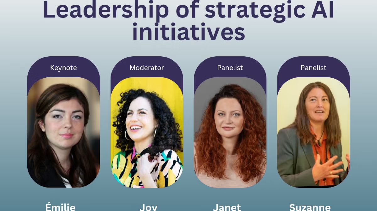 Leadership of strategic AI initiatives