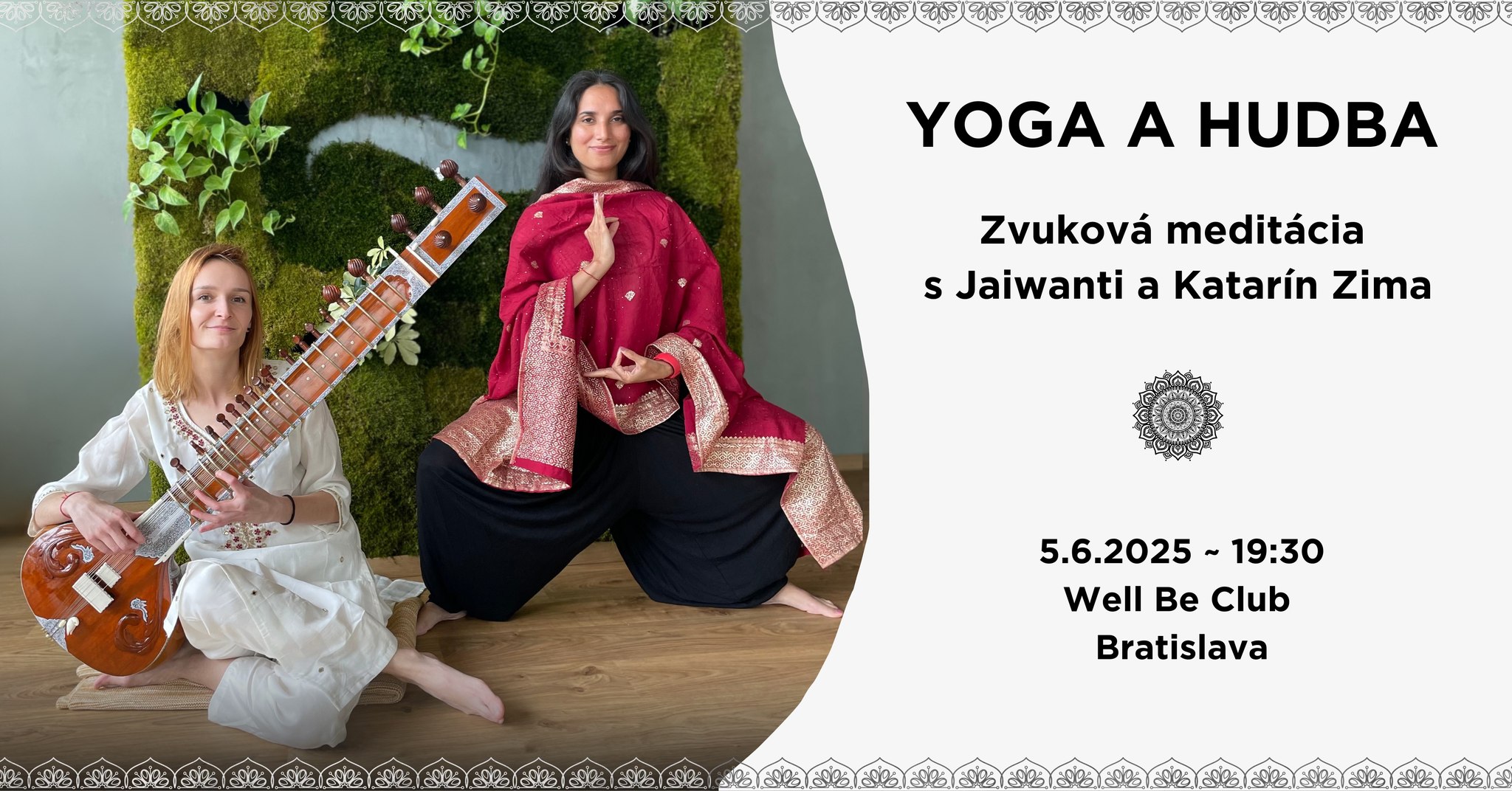 Yoga a hudba ✨ zvuková meditácia s Jaiwanti a Katarín