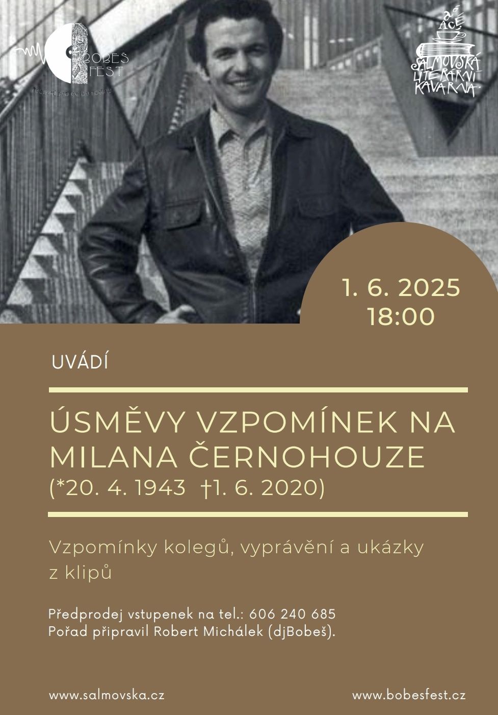 Úsměvy vzpomínek na Milana Černohouse