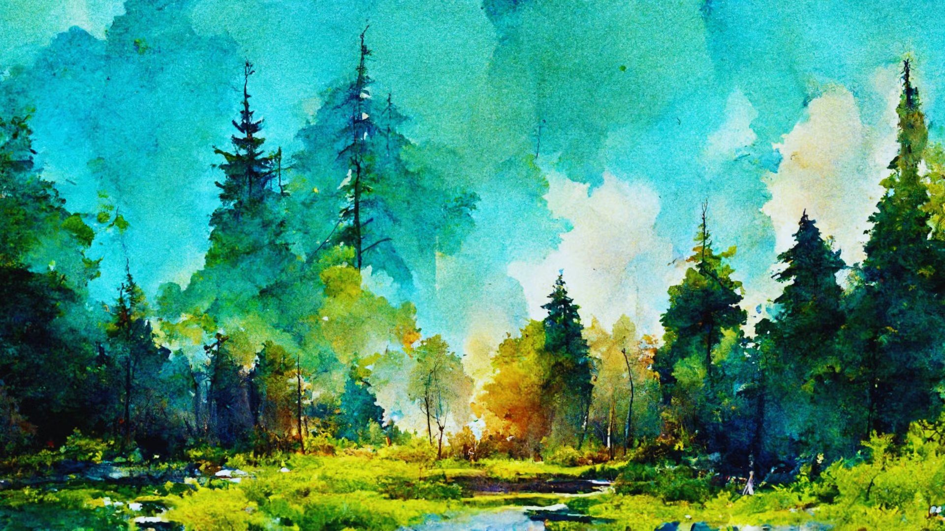 WATERCOLOR ART course LEVEL 2 - 8 sessions