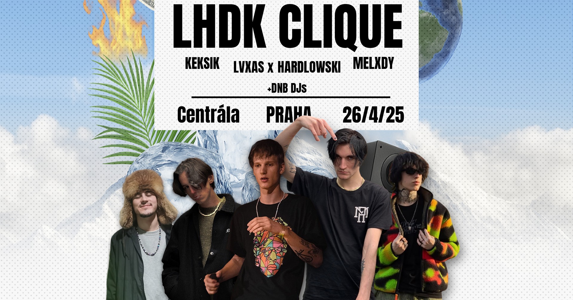 Rapovřesky w/ LHDK CLIQUE & friends (rap + dnb djs)