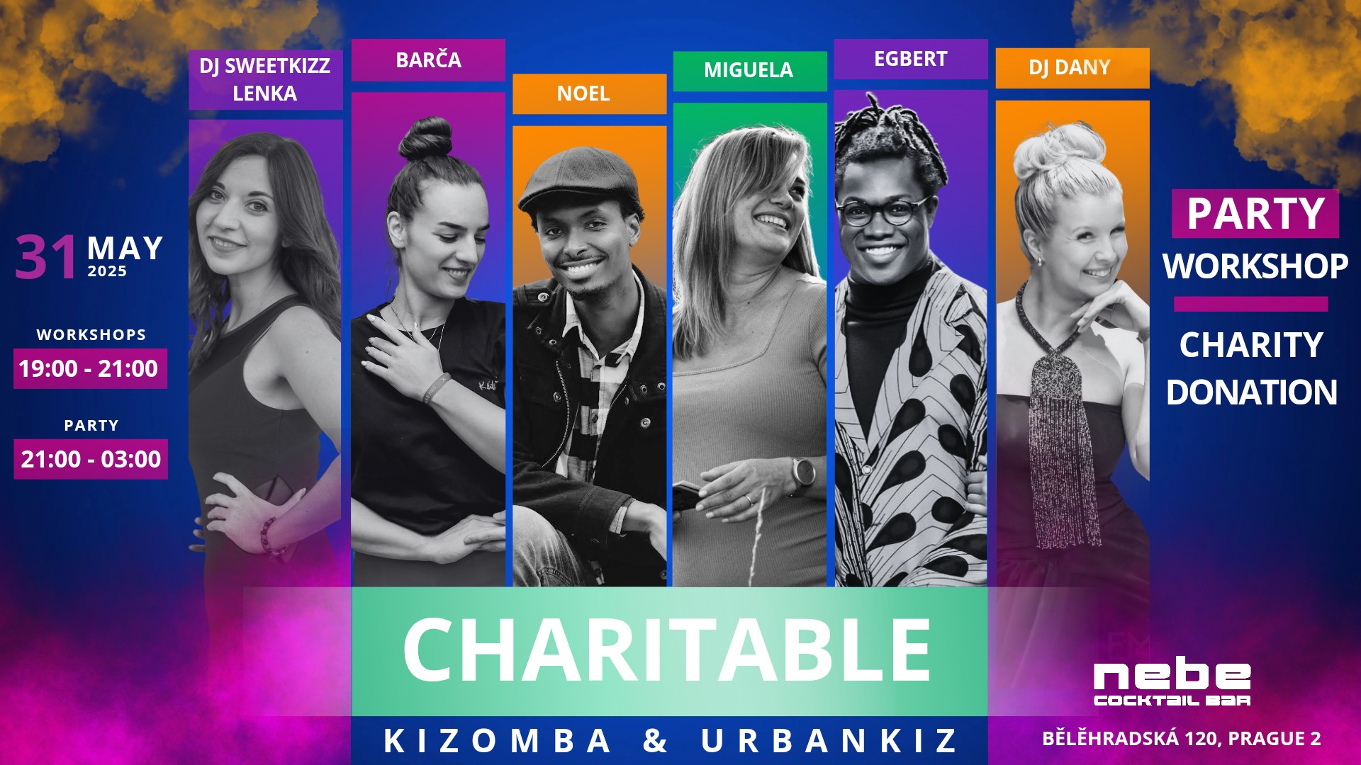 Charitable Kizomba & Urbankiz Party