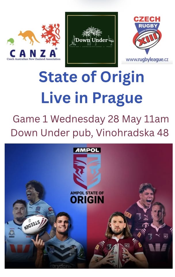 State of Origin Game 1 in Prague