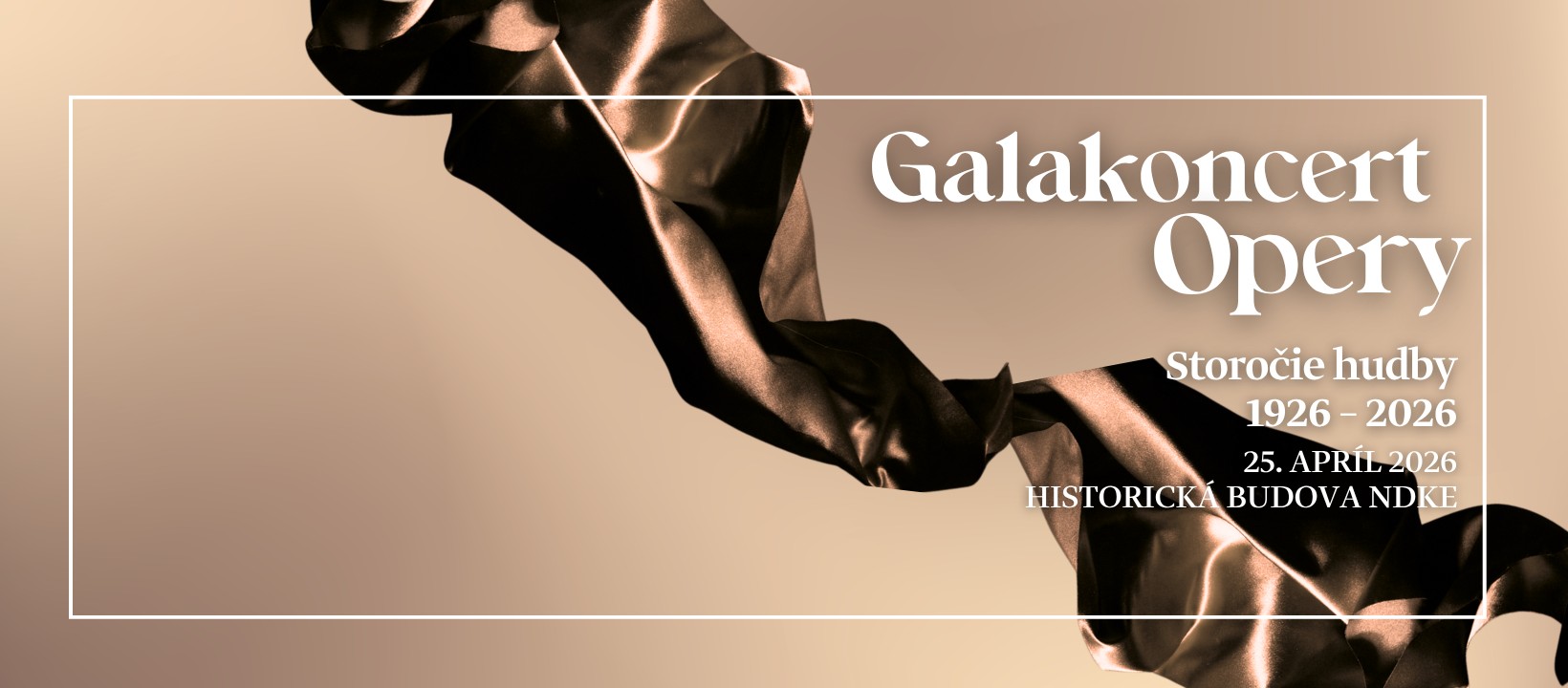 GALAKONCERT OPERY NDKE - Storočie hudby 1926 - 2026