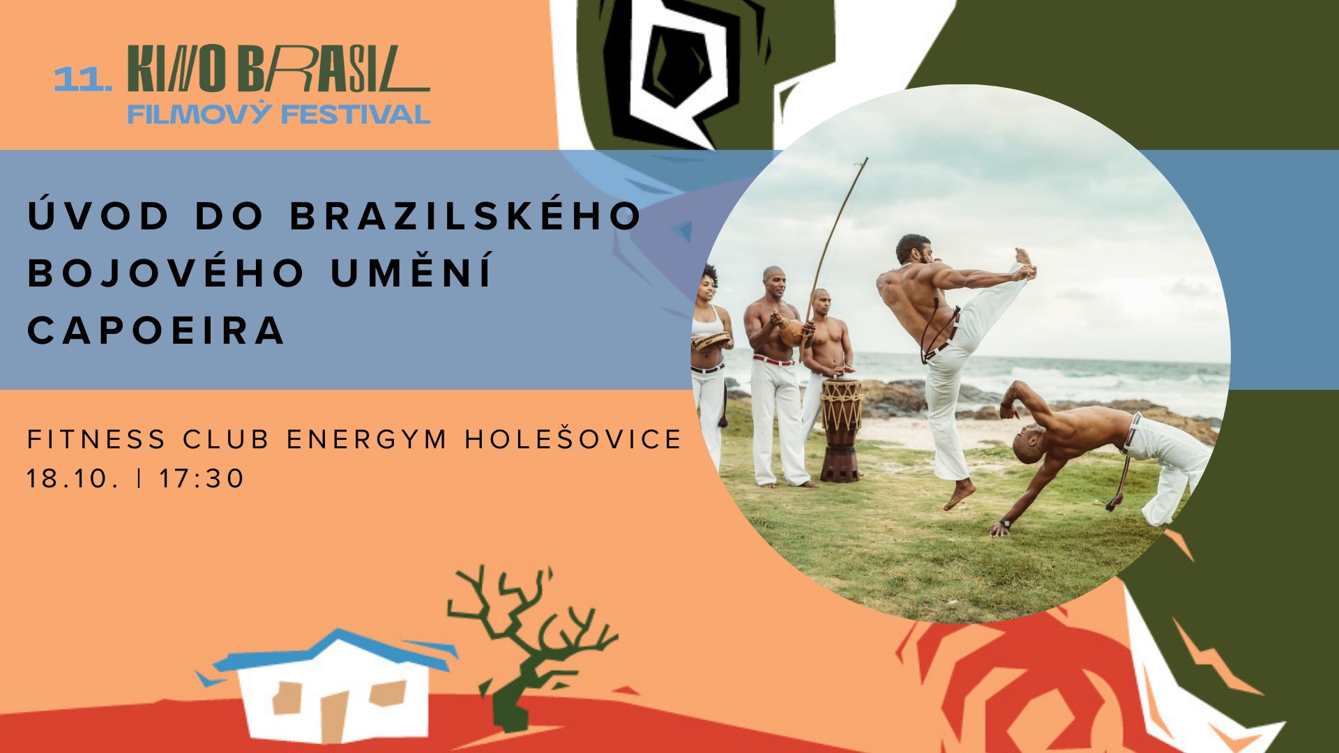 Úvod do capoeiry/ Introduction to capoeira | Kino Brasil x Axé Capoeira Česká Republika x Art4People