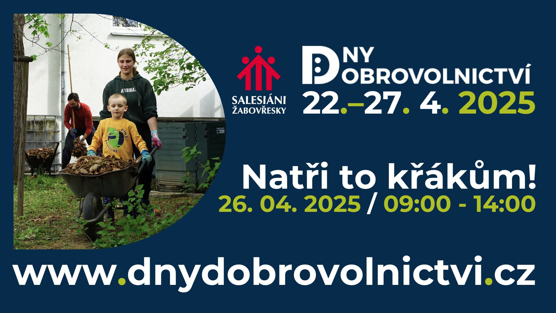 Natři to křákům! | Dny dobrovolnictví 2025