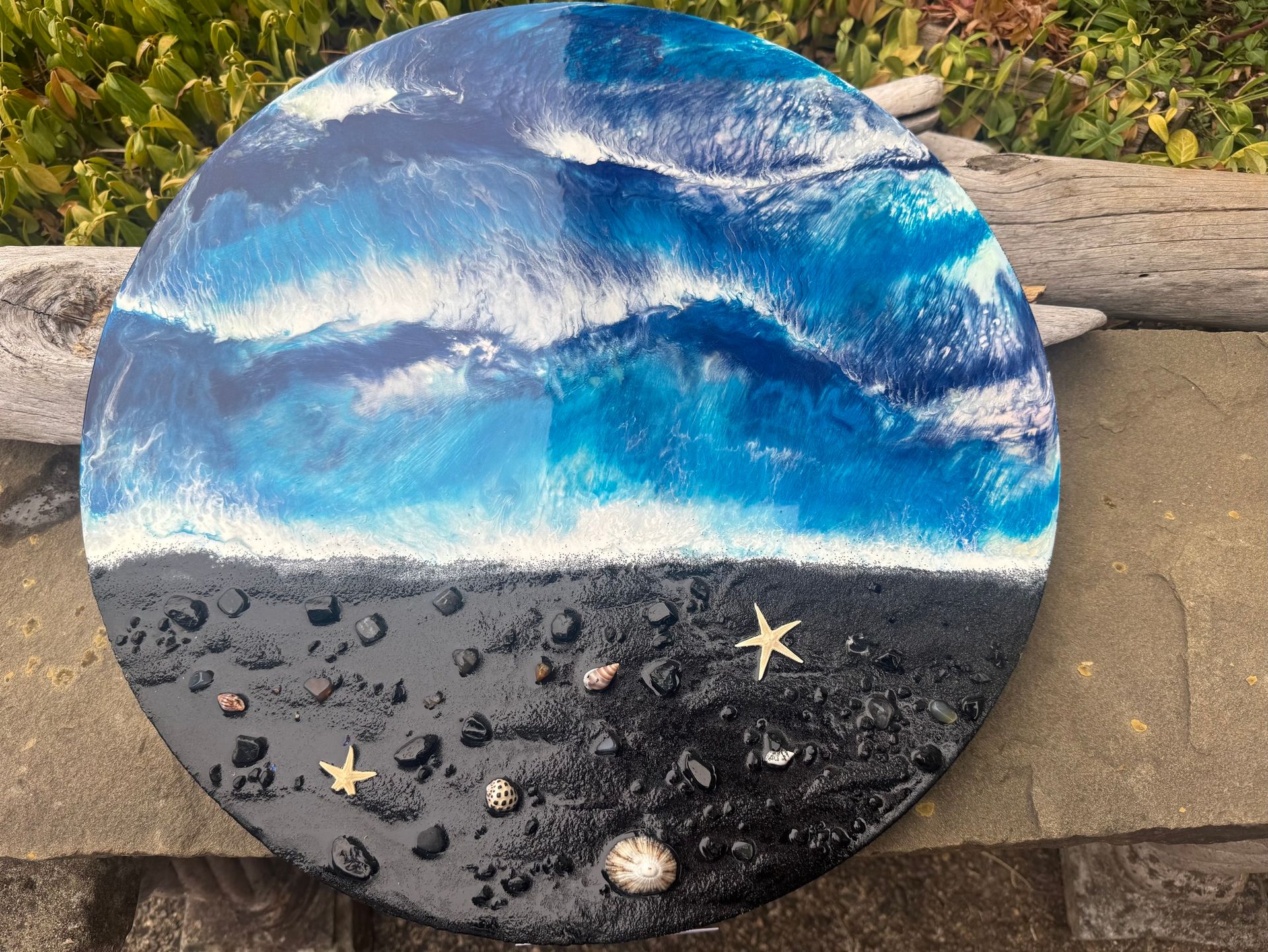 Resin Class creating Ocean scene