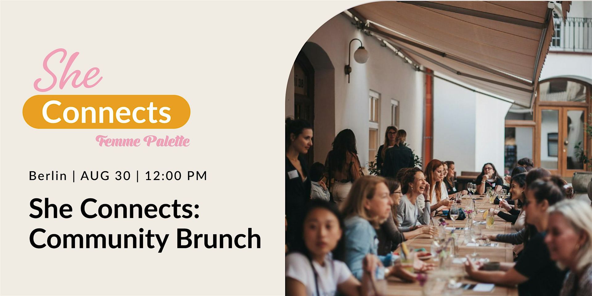 Femme Palette - She Connects: Community Brunch