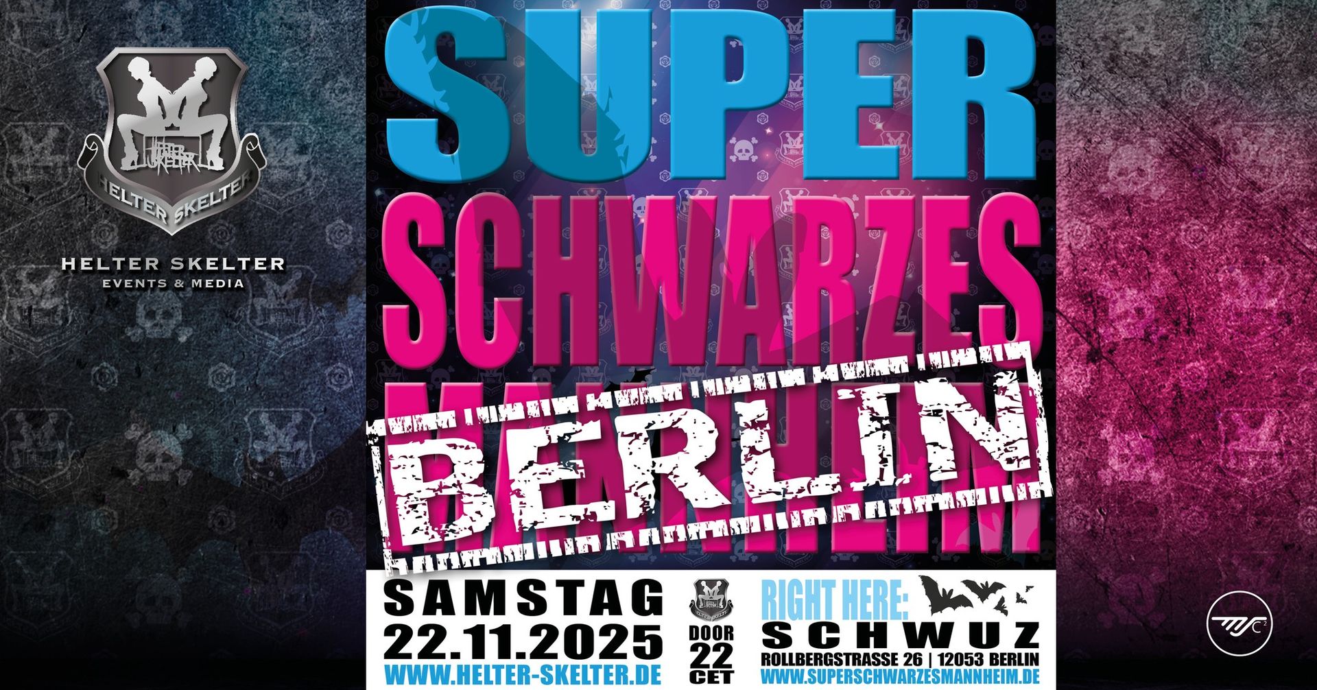 SUPER SCHWARZES BERLIN • 3 Floors • ABGESAGT