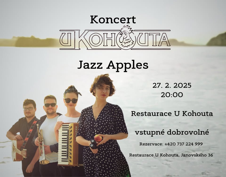 Koncert U Kohouta: Jazz Apples
