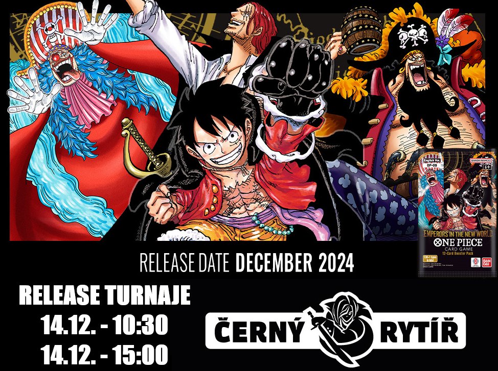 ONE PIECE - Release turnaje EMPERORS IN THE NEW WORLD