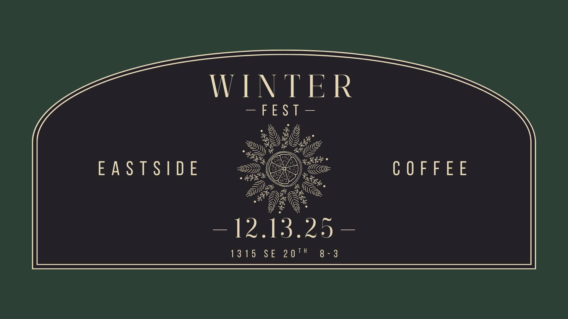 Winter Fest // An Indoor Holiday Market