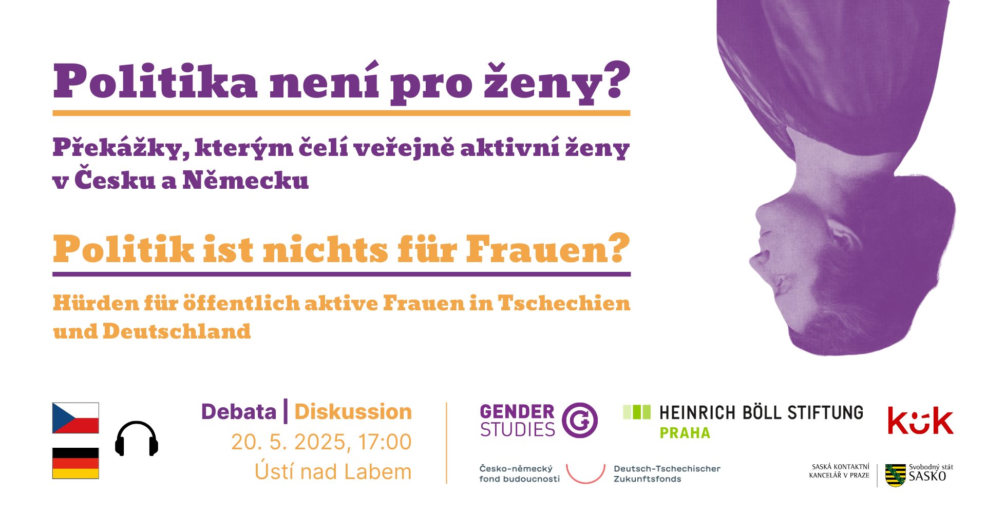 Politika není pro ženy? Překážky, kterým čelí veřejně aktivní ženy v Česku a Německu (CZ, DE)