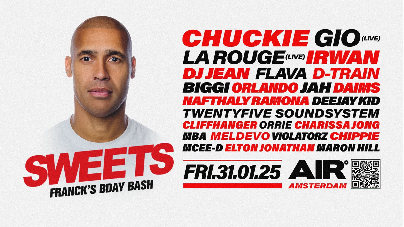Sweets “Franck’s Bday Bash” w/ LA ROUGE, GIO, CHUCKIE and many more
