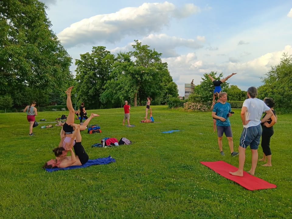 Acro jam na Vyšehradě