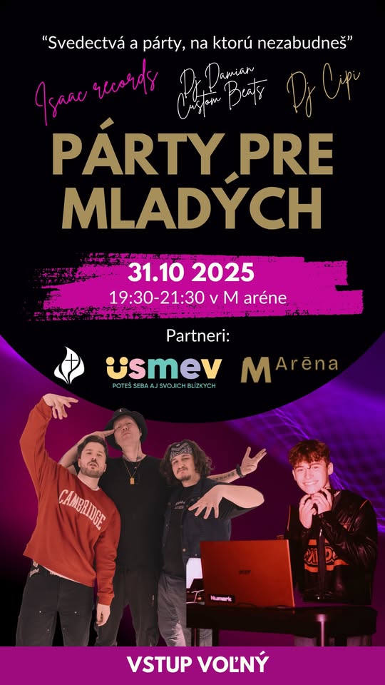 Párty pre mladých