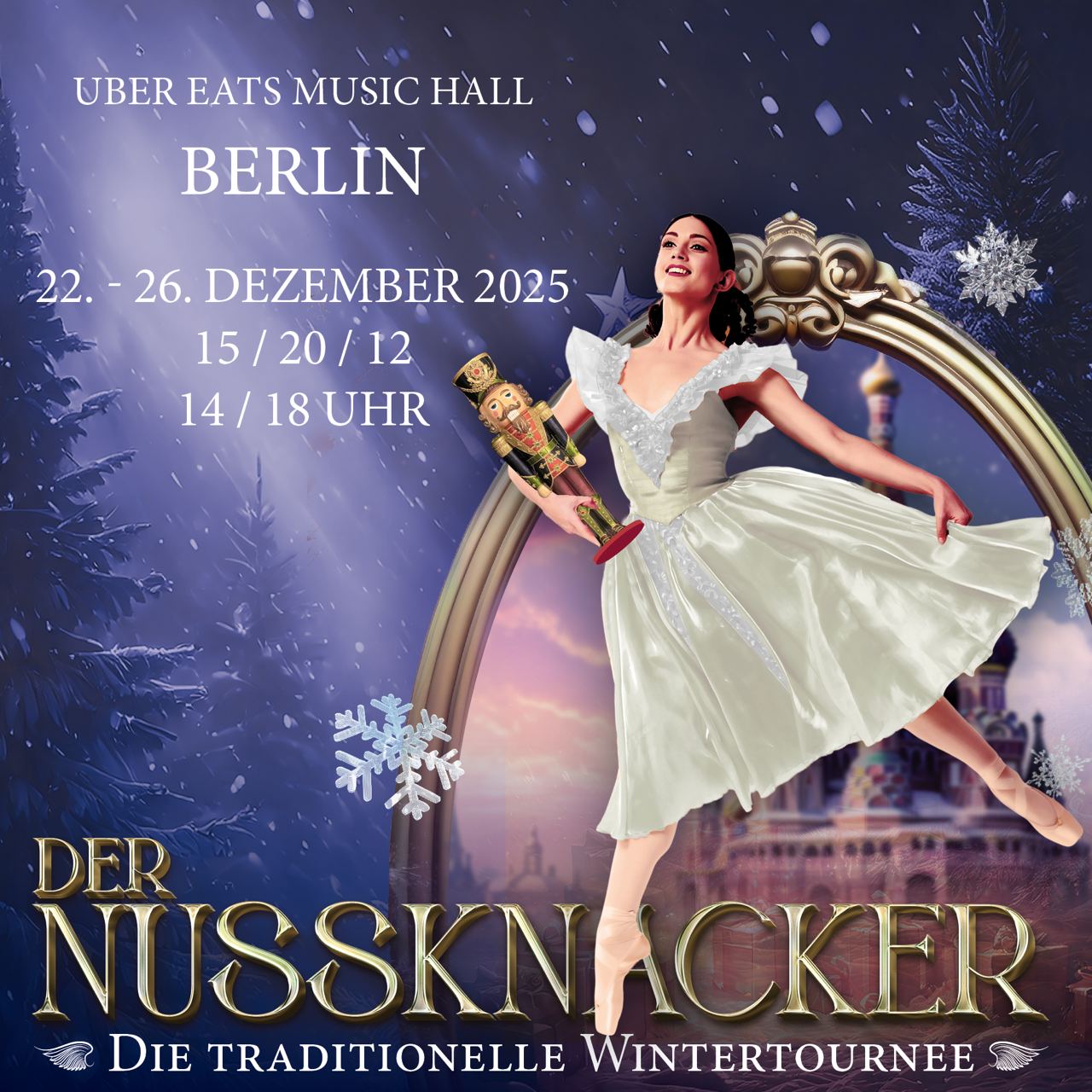 Der Nussknacker - mit Live Orchester. Die traditionelle Winter-Tournee