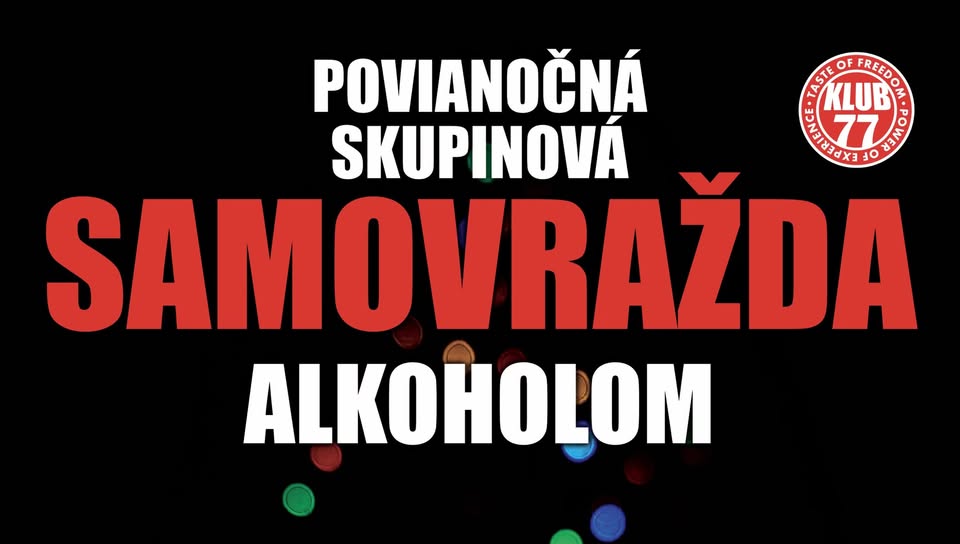 Povianočná skupinová samovražda alkoholom