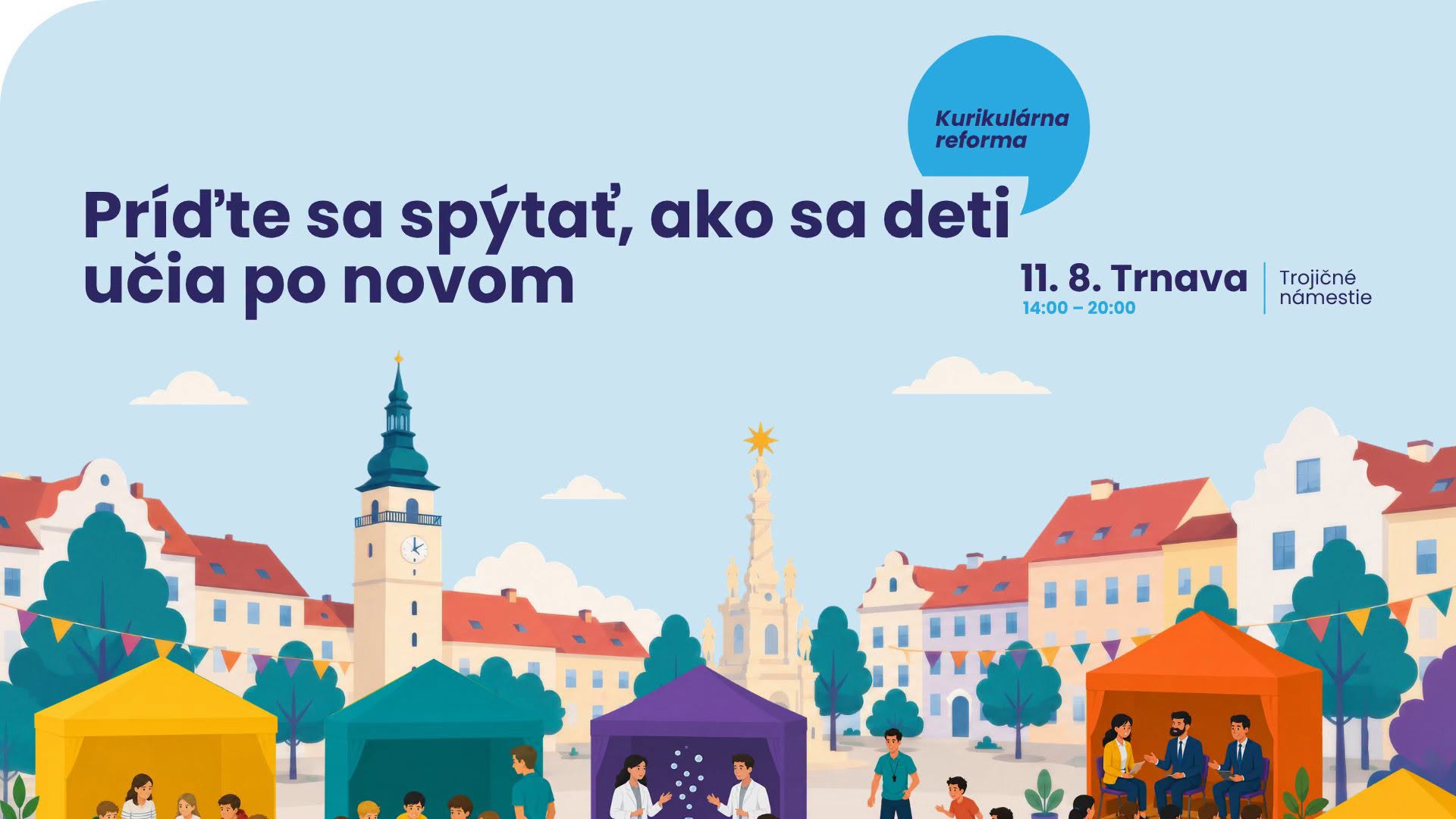 Príďte sa spýtať, ako sa deti učia po novom