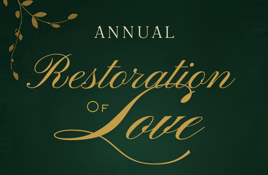 Restoration of Love Gala - 2026