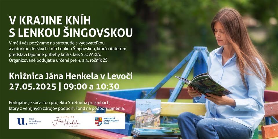 V Krajine kníh s Lenkou Šingovskou