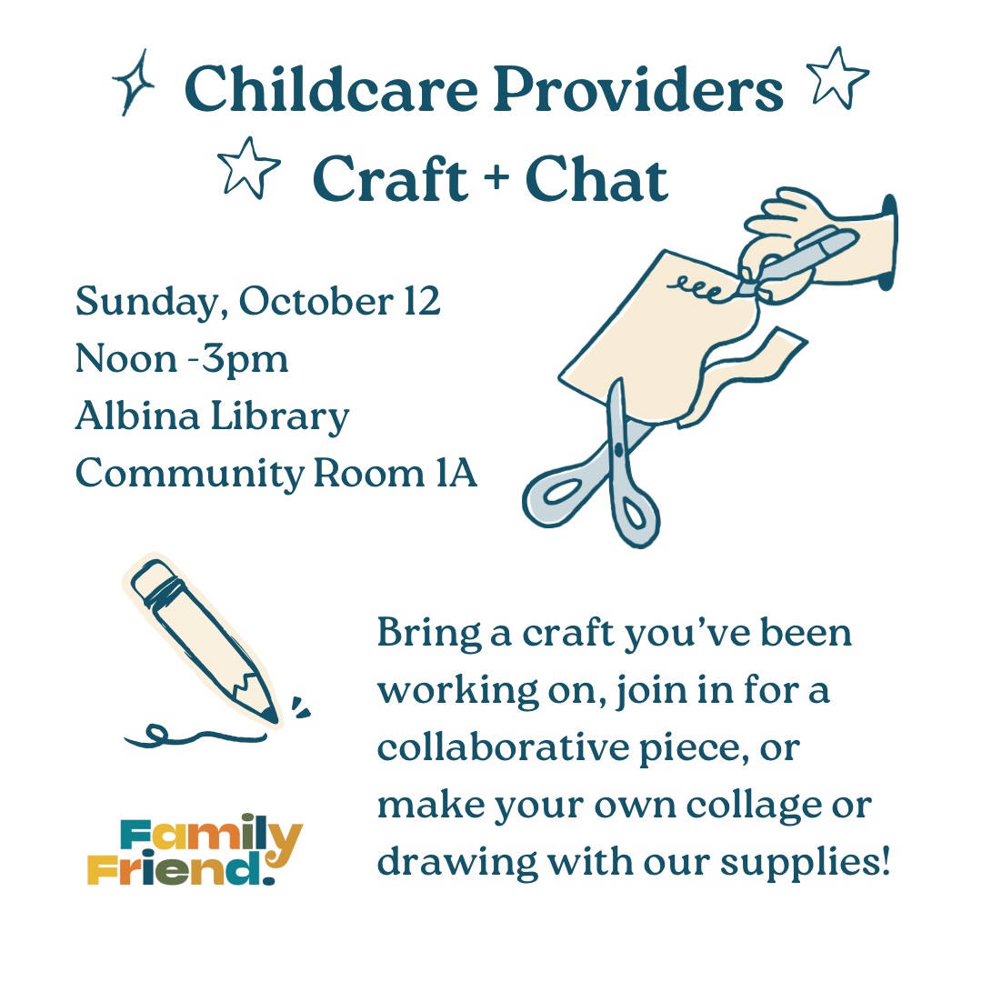 Childcare Providers Craft and Chat
