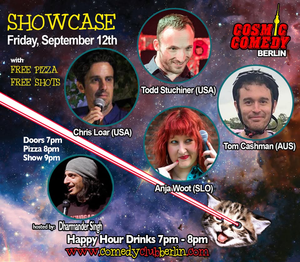 Cosmic Comedy Berlin SHOWCASE FRIDAY
