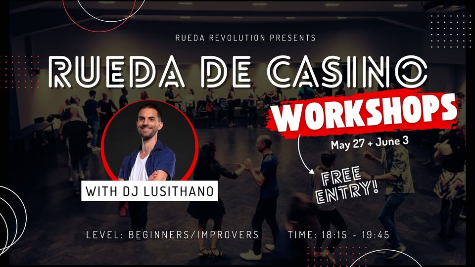 Free Rueda Social Workshops - Open Air (in front of Prague Congress Centre) | 27 May + 3 Jun