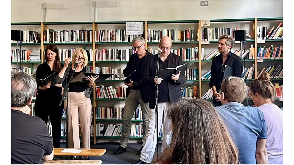 Szenische Lesungen mit dem Vorlese-Ensemble