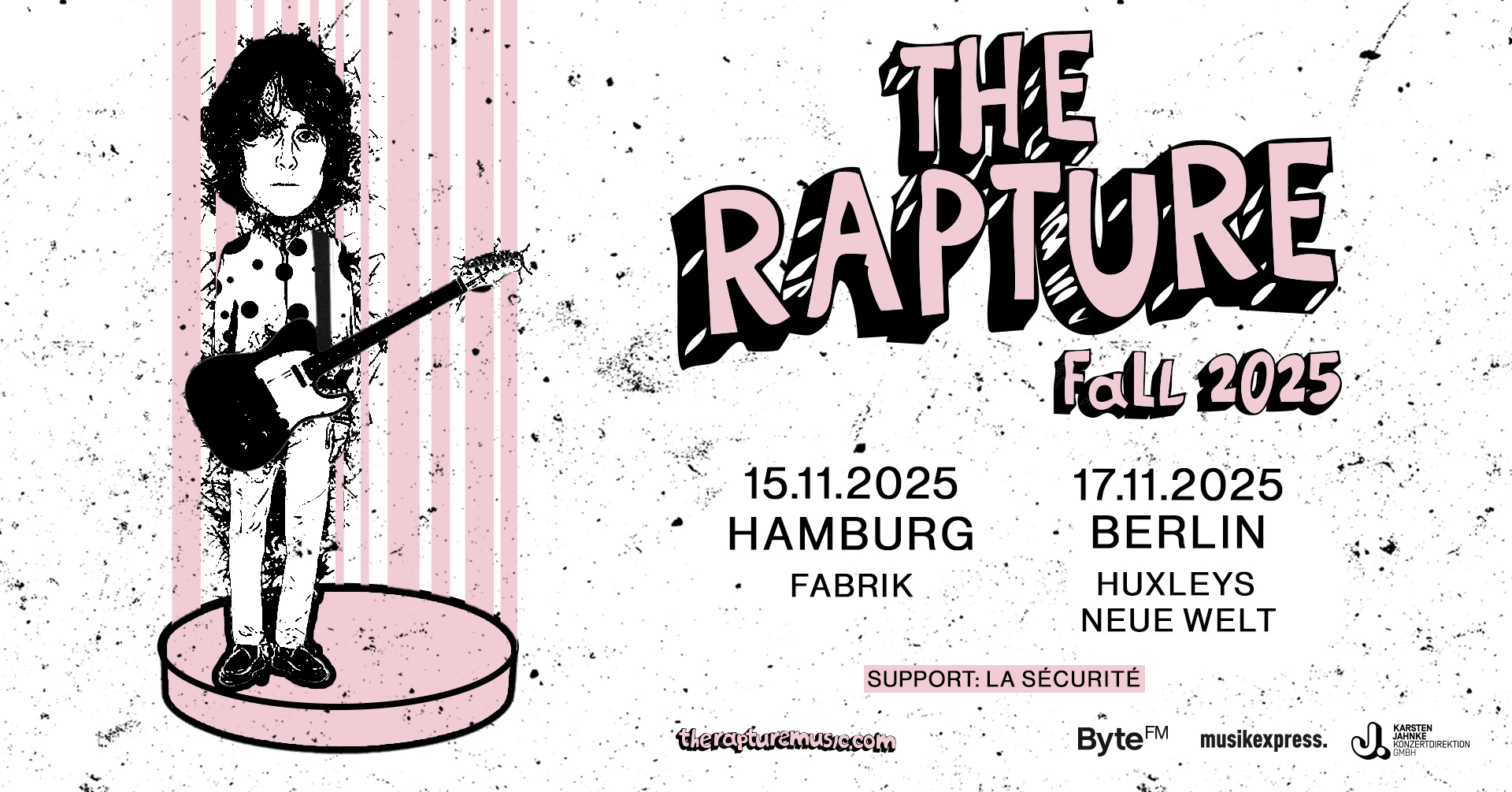 The Rapture | Fall 2025 | Berlin (Neues Venue!)
