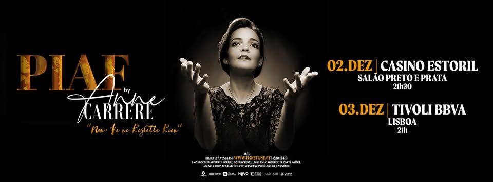 PIAF! BY ANNE CARRERE - Piaf! Non, je ne regrette rien | Tivoli BBVA