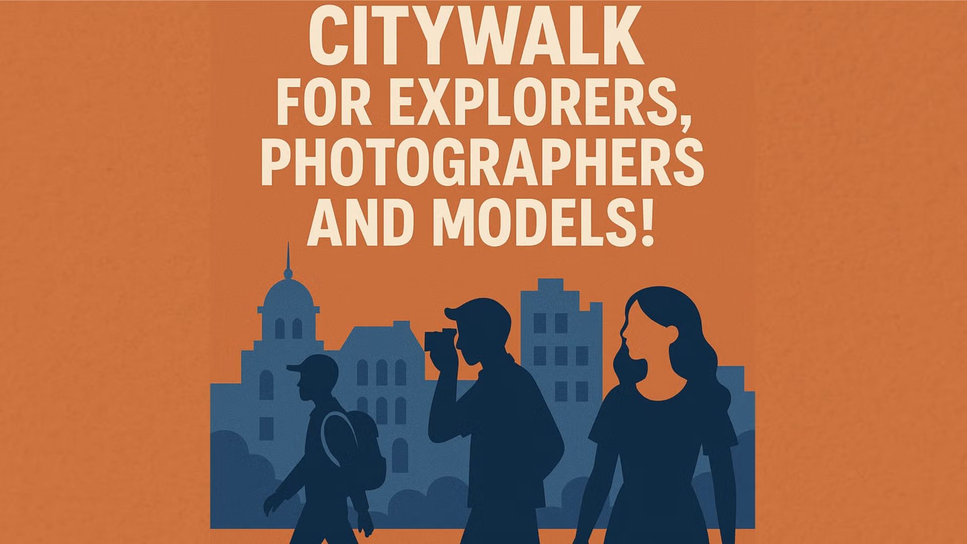 POSTPONED Citywalk for Explorers, Photographers and Models! (Amsterdam Edition!)