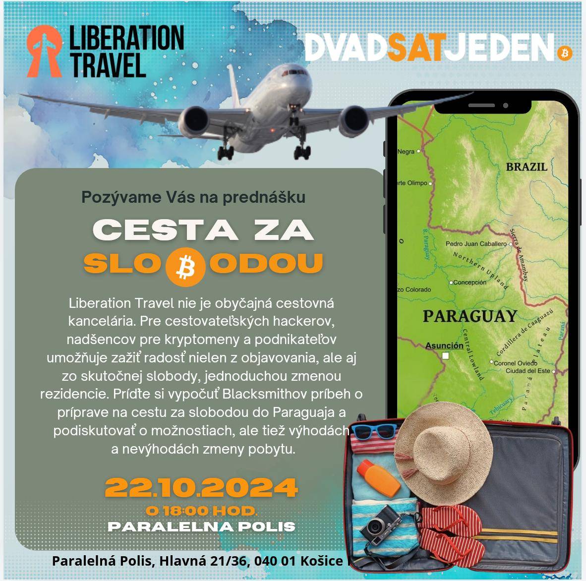Cesta za slobodou - Liberation Travel / DvadsatJeden