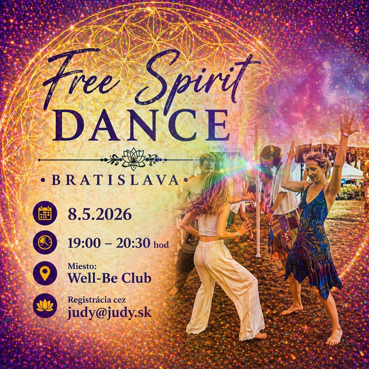 Free Spirit Dance - intuitivny tanec