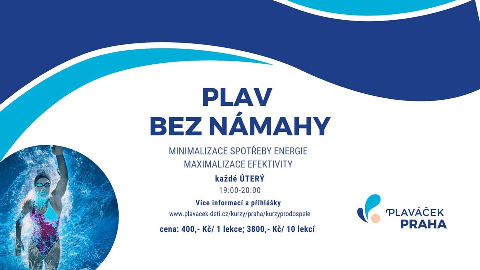 Plav bez námahy | Plaváček Praha