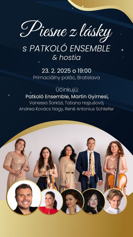 Piesne z lásky s Patkoló Ensemble & hostia