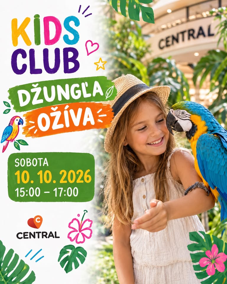 KIDS CLUB CENTRAL - Džungľa ožíva