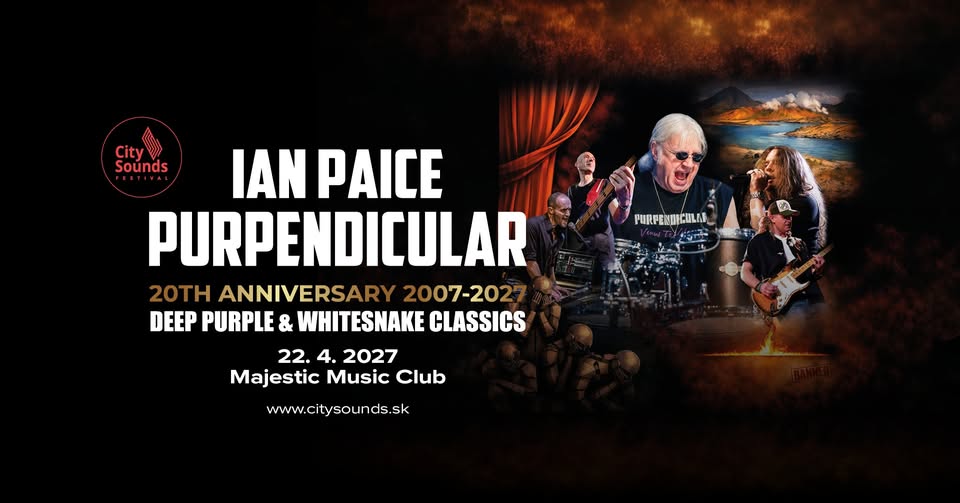 IAN PAICE * PURPENDICULAR @ City Sounds Festival