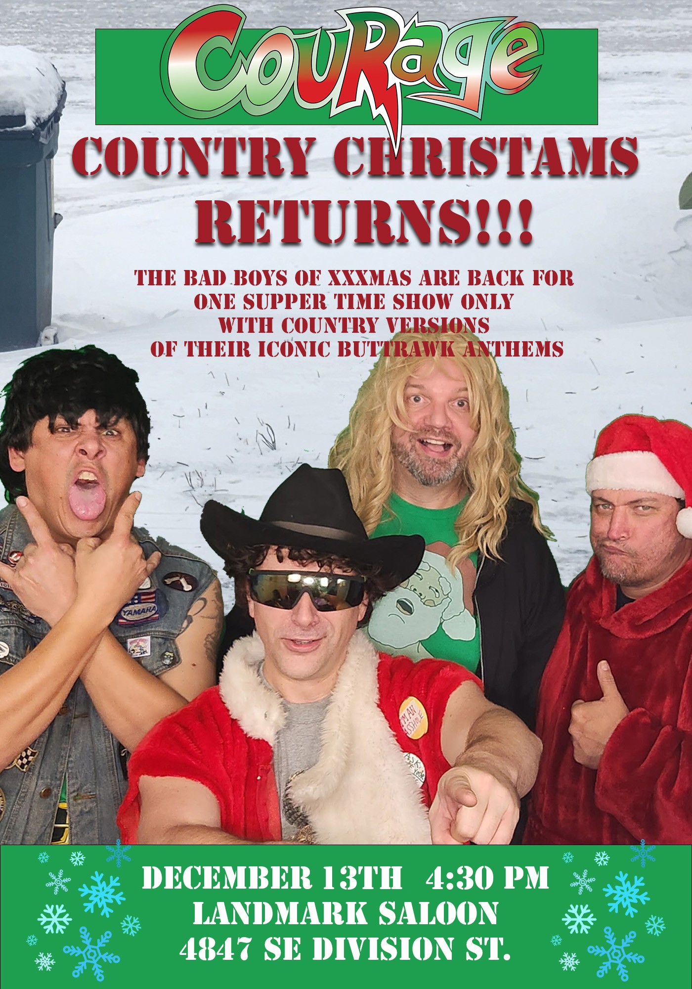 Courage Country Christmas!