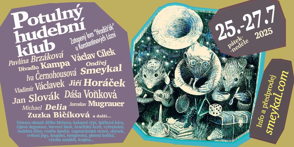 Festival POTULNÝ HUDEBNÍ KLUB 2025 - lom Hradišťák u Konstantinových Lázní