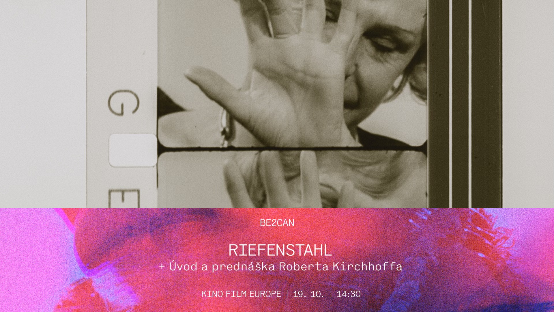 Riefenstahl + úvod a prednáška Roberta Kirchhoffa