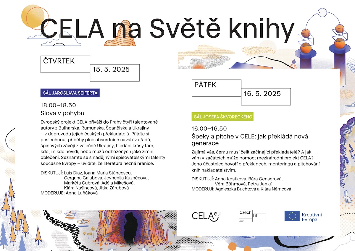 CELA na Světě knihy 2025