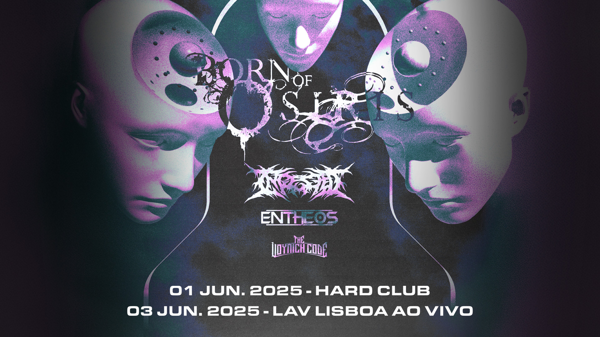 BORN OF OSIRIS | EUROPEAN TOUR 2025 | LISBOA