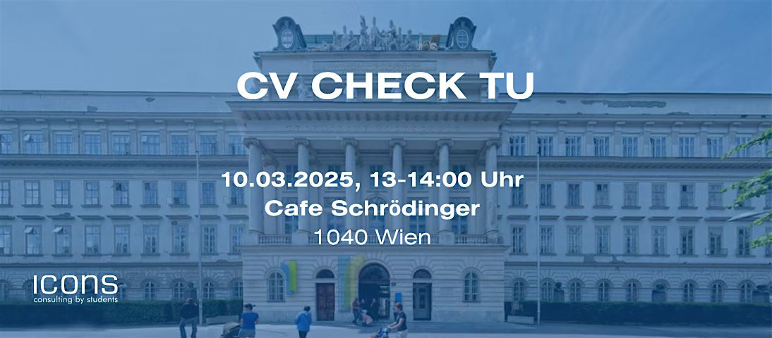 CV Check TU @Wien