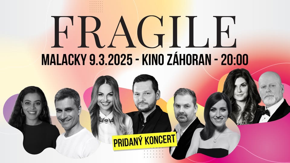 Fragile SK pridaný koncert - Malacky - Kino Záhoran