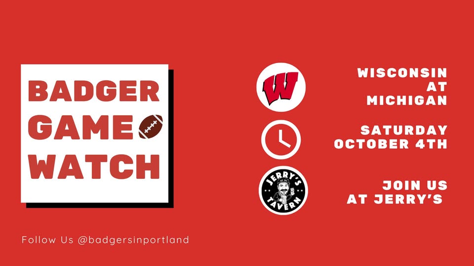 Wisconsin at Michigan Game Watch