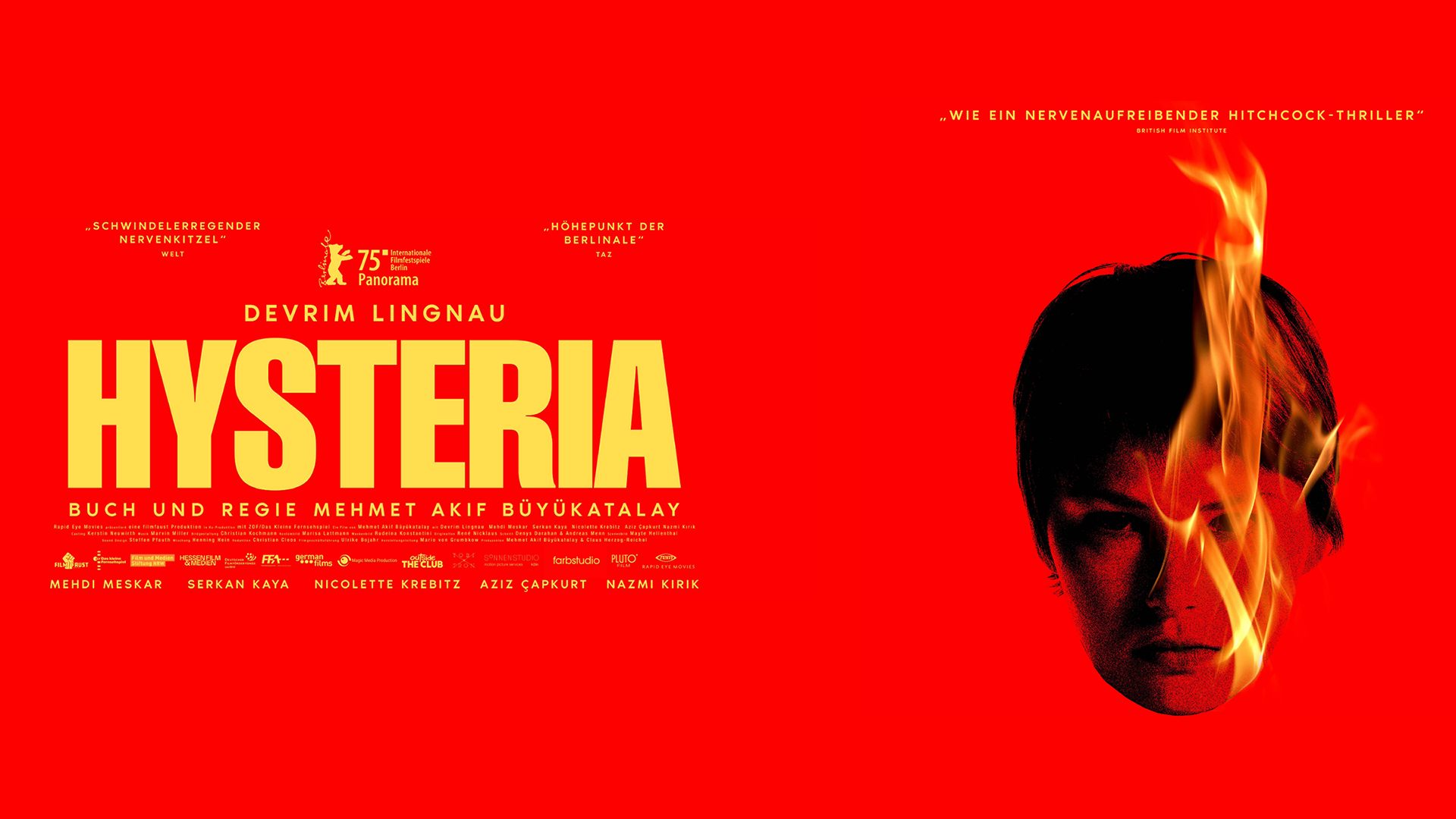 Neu im Kino: HYSTERIA mit Devrim Lingnau | Tilsiter Lichtspiele Berlin