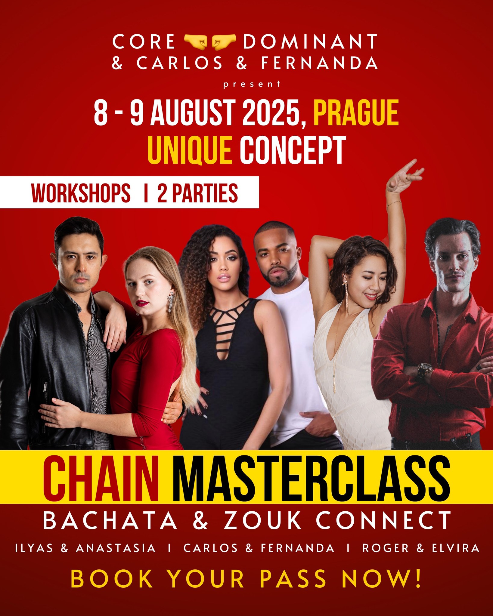 CHAIN MASTERCLASS: Bachata & Zouk Connect