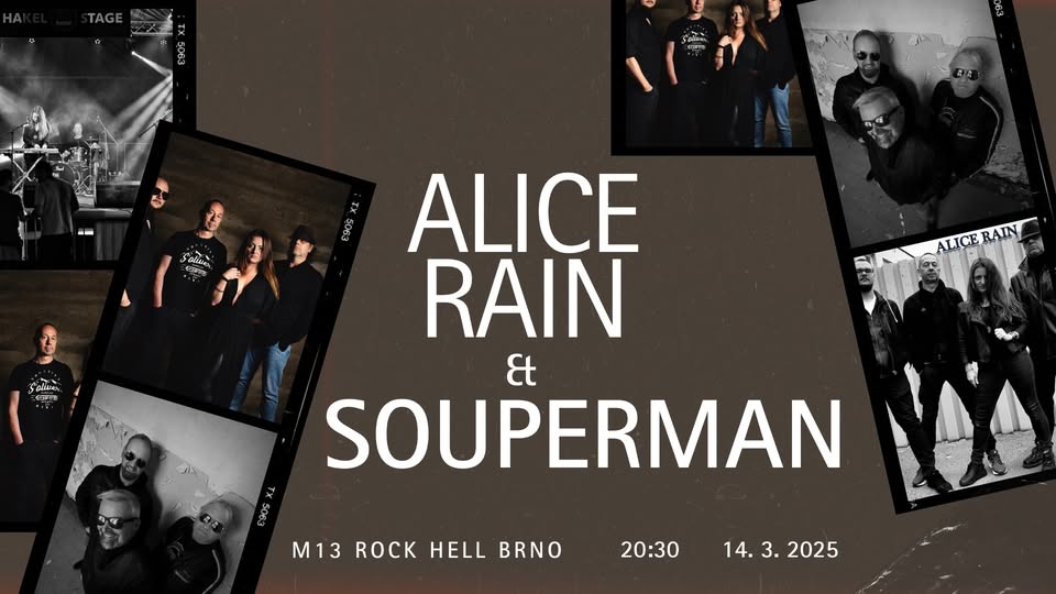 Alice Rain & Souperman - m13 Rock Hell Brno